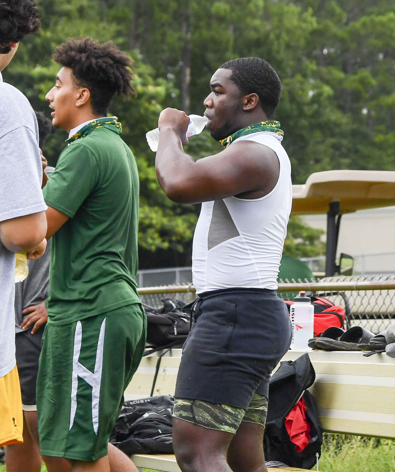 West Florence High School football practice